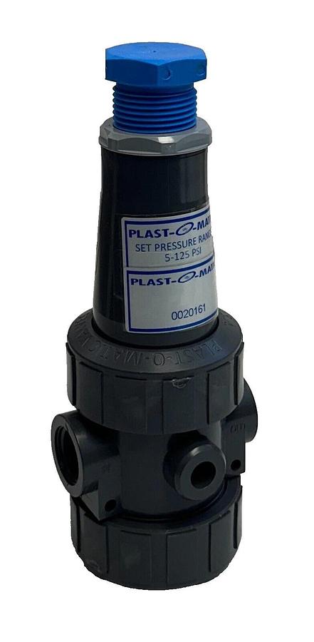 PLAST-O-MATIC PRHM050EP-PV / PRHM050EPPV PRESSURE REGULATOR 1/2'' PRHM NSNP