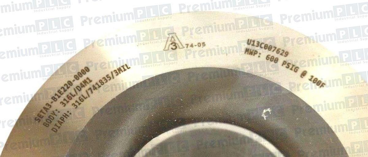 Used ROSEMOUNT 3051CD2A22A1AS2M5K5 3051C COPLANAR PRESSURE TRANSMITTER W/2 1199 SEALS