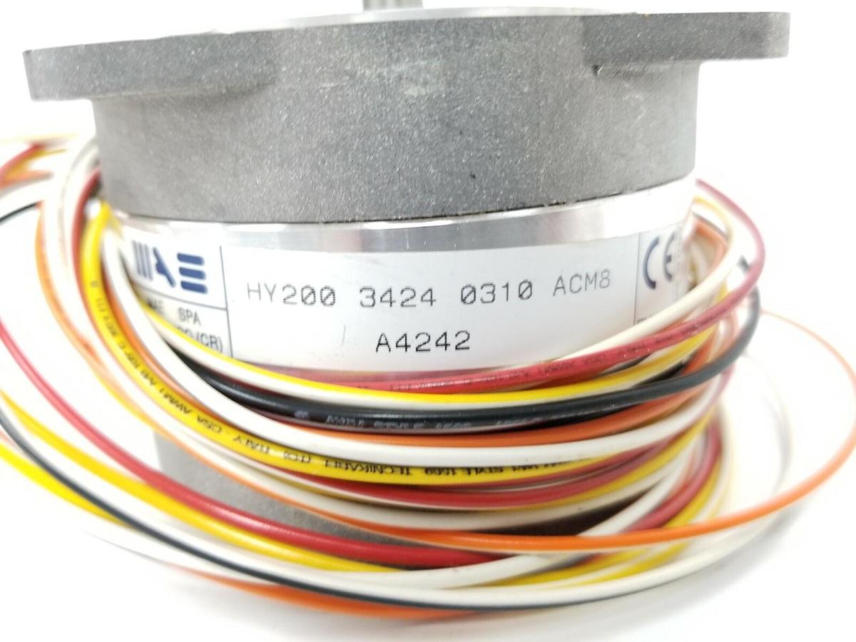 Used NEW MAE SPA HY200-3424-0310-ACM8 STEPPER MOTOR A4242 EN 60034-1