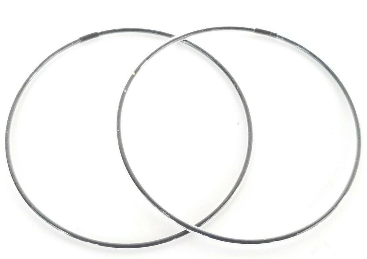 LOT OF 2 NEW WATERS 5711312 BS035 BLACK VITON O-RINGS