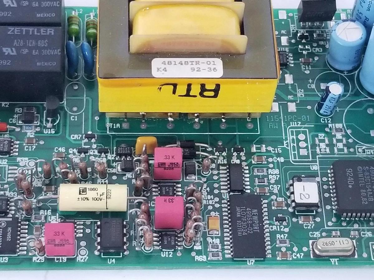 Used NEWPORT ELECTRONICS INFCR0 PANEL METER 115VAC, 6W, 11541PC-01 REV. A