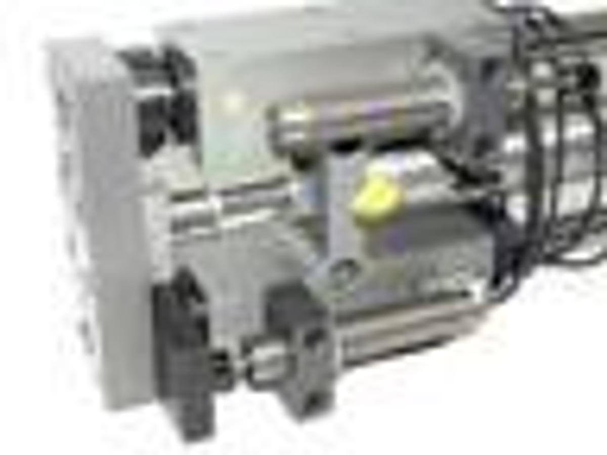 Used NUMATICS SH15012LB12CSC LINEAR SLIDE SH SERIES 1 1/2" BORE 12" STROKE W/SWITCH