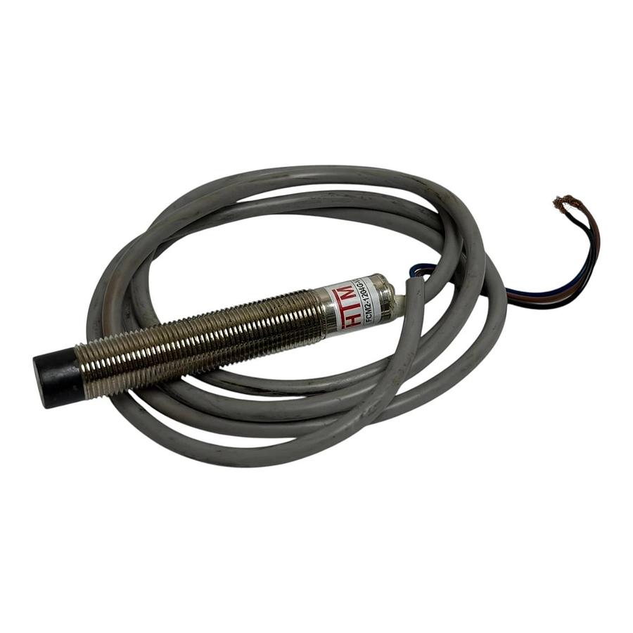 Used HTM Sensors FCM2-1204G-V3U2 Inductive Analog Proximity Sensor M12
