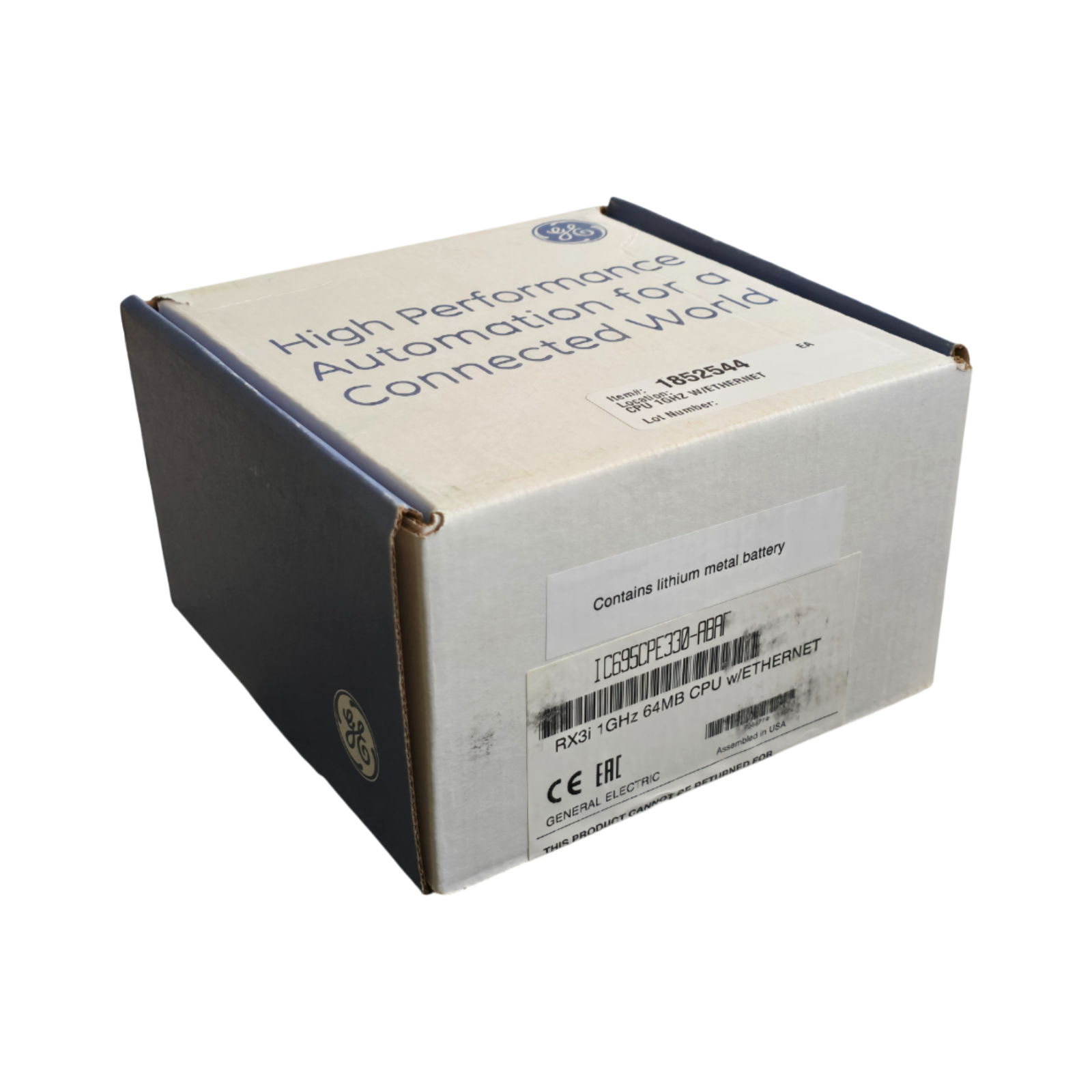 GE EMERSON IC695CPE330 PACSystems RX3i 64MB CPU w/ENET IC695CPE330-ABAF NSFS