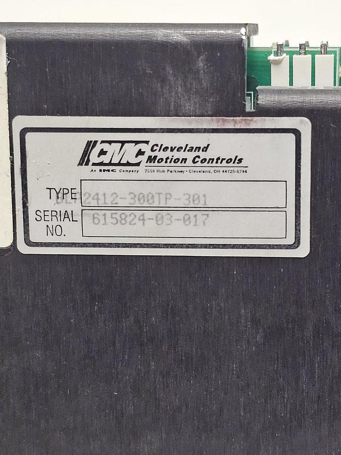 Used CMC BLA2412-300TP-301 Servo Control / Amp Module BLA2412300TP301 USED