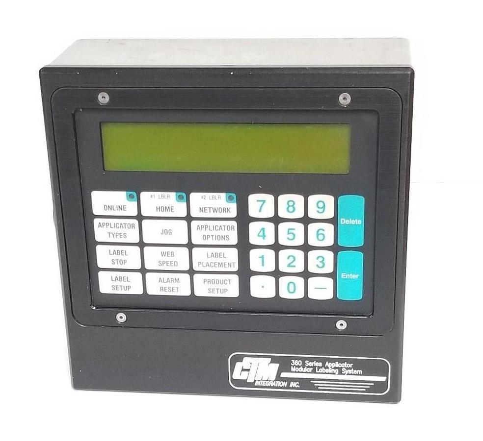 Used CTM INTEGRATION 360 SERIES APPLICATOR MODULAR LABELING SYSTEM