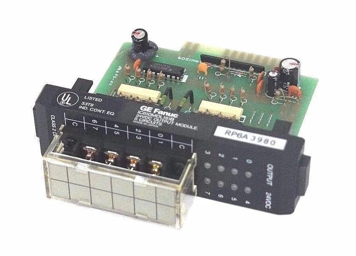 Used NIB GE FANUC IC610MDL151B SERIES ONE PROGRAMMABLE CONTROLLER 24VDC OUTPUT