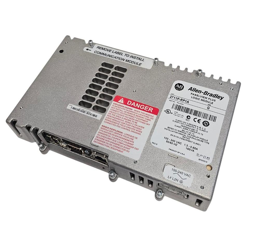 Used ALLEN BRADLEY 2711P-RP1A PANELVIEW PLUS LOGIC MODULE 2711PRP1A SER. G