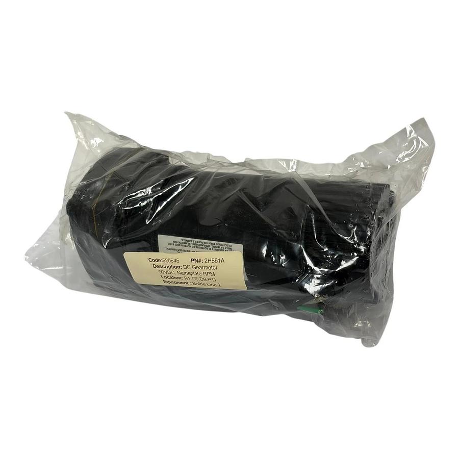 Used Dayton 2H561A Permanent Magnet DC Gearmotor 1/10 HP 90/130V 12.9:1 Ratio New