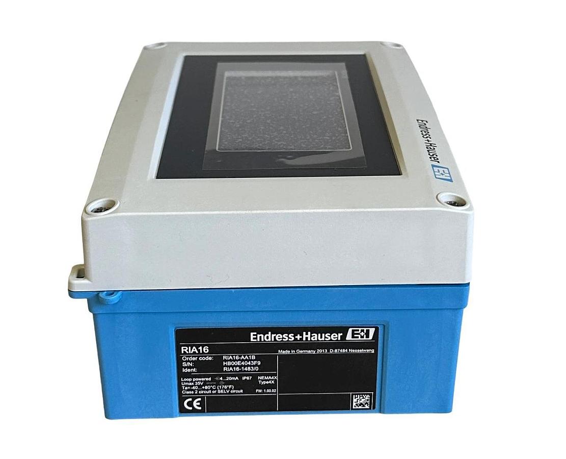 NEW ENDRESS + HAUSER RIA16 / RIA16-AA1B / RIA16-1483/0 LOOP-POWERED INDICATOR
