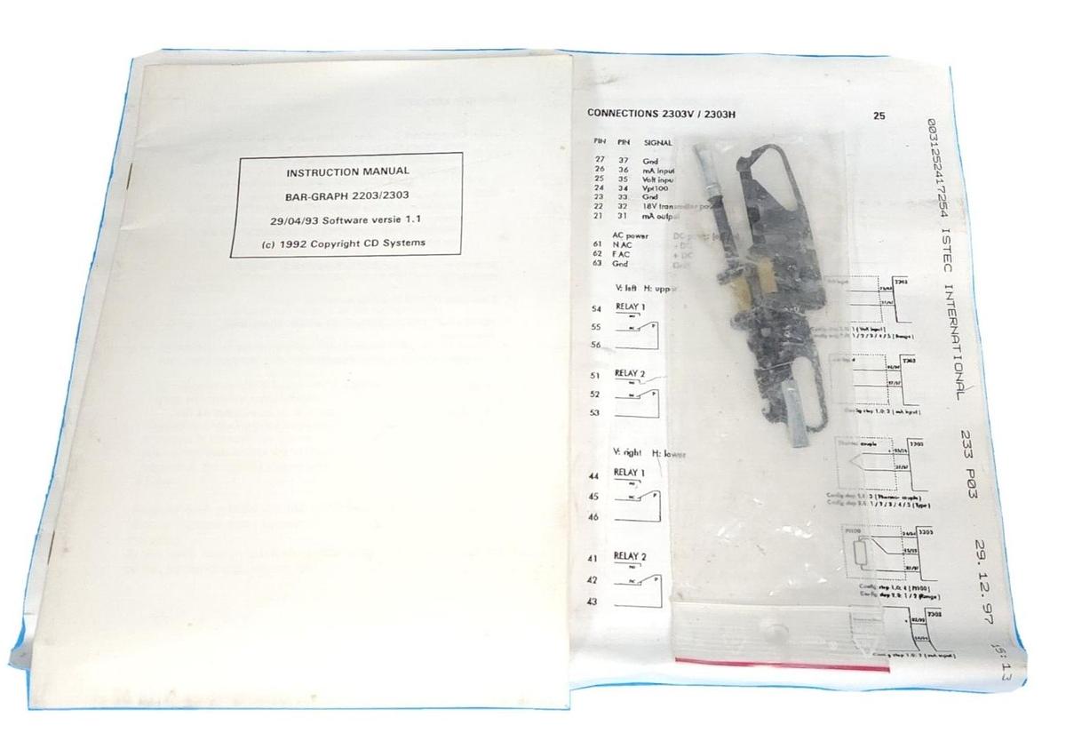 Used CD SYSTEMS 2303-23AC / 230323AC BAR-GRAPH PANEL METER