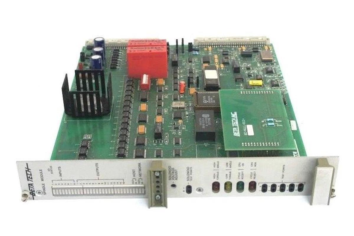 Used BETA TECH BC-FSC-072-001 SPINDLE CARD MODULE W/ BC-NULL-011-001 PC BOARD