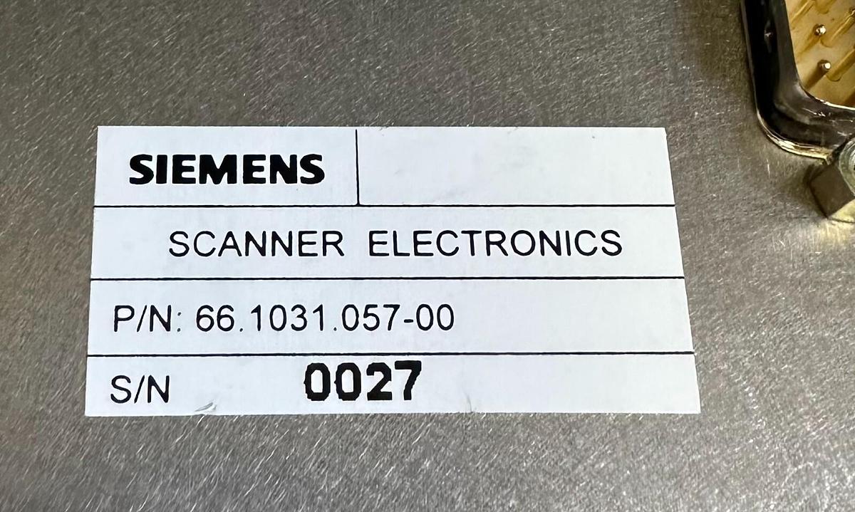 Used NEW SIEMENS SVTRONICS 66.1031.057-00 / 66103105700 10-PORT SCANNER MODULE