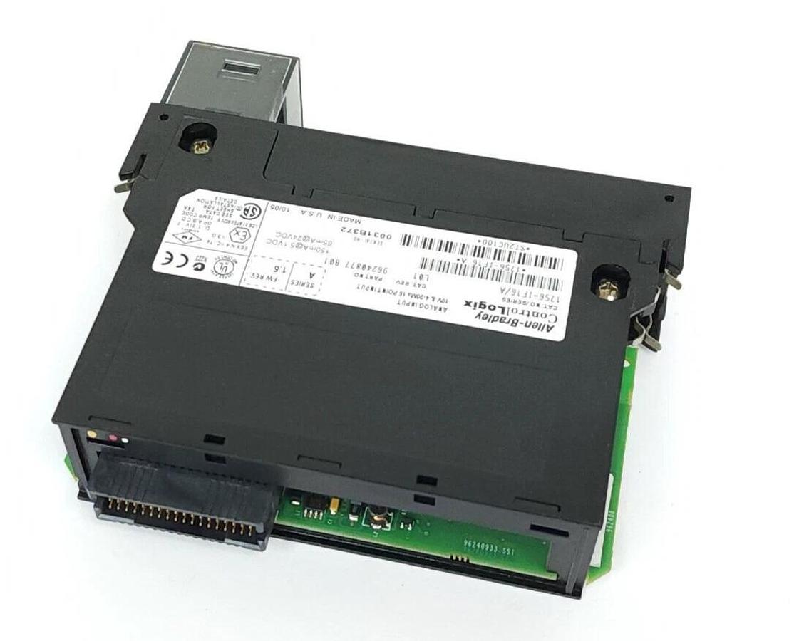 Used ALLEN BRADLEY 1756-IF16 /A CONTROLLOGIX ANALOG INPUT MODULE F/W 1.5 1756IF16