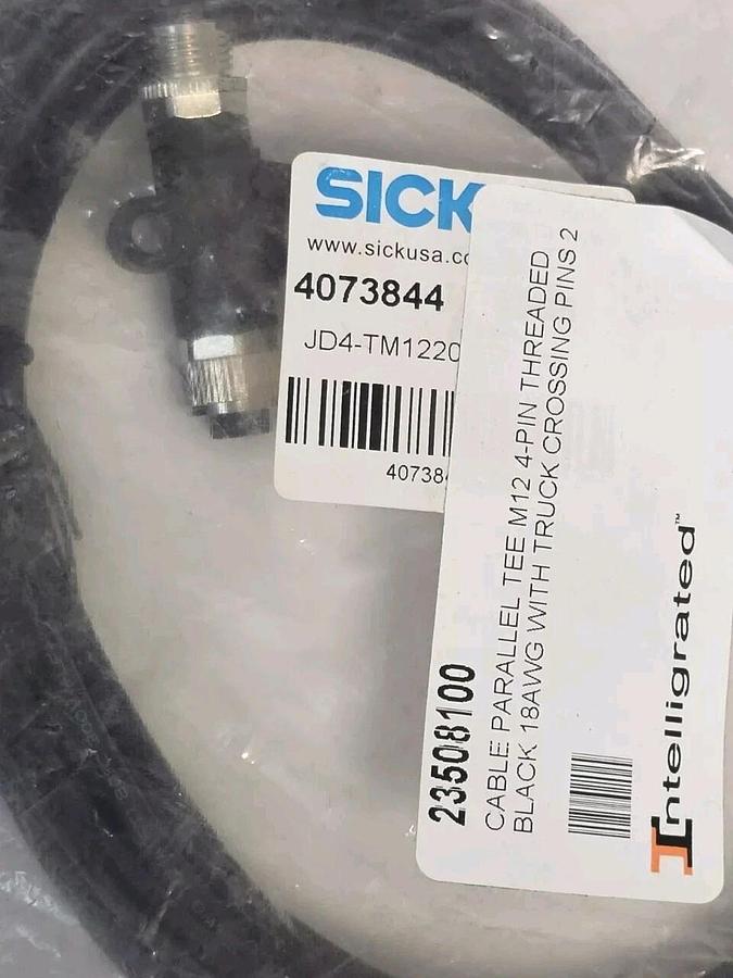 Used NEW SICK JD4-TM122000A-T18 PARALLEL TEE 4073844