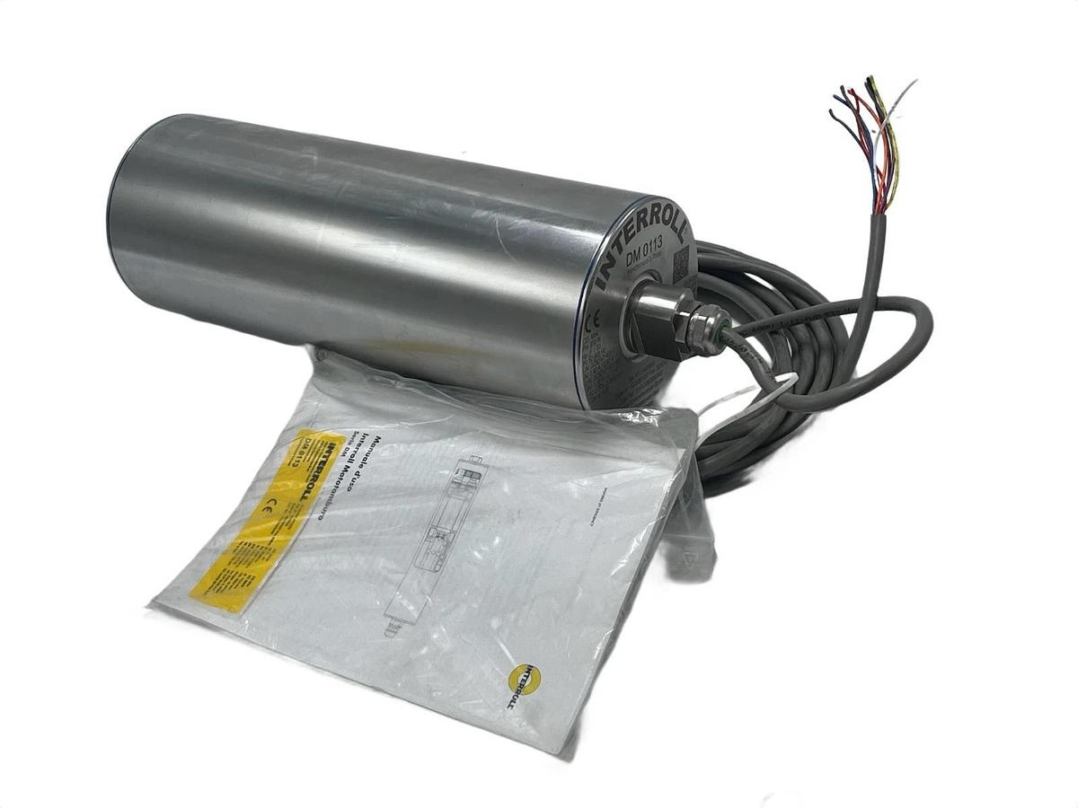 Interroll DM 0113 Drum Motor 370W 460V 3PH 113.5mm x 300mm FW IP69K NSNP