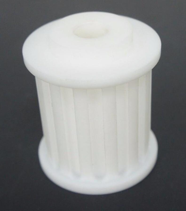 Used LOT OF 3 MARTIN 14-H-200 PLASTIC TIMING PULLEYS 2-1/4" WIDTH, 14 TEETH
