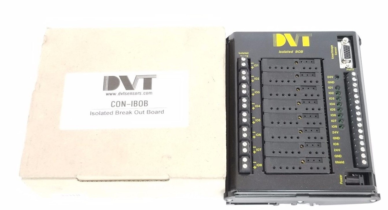 Used NIB COGNEX DVT CON-IBOB ISOLATED BREAK OUT BOARD CONIBOB
