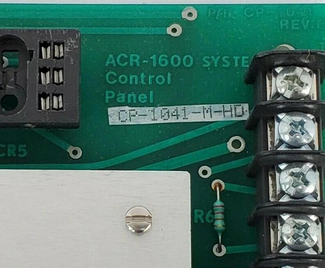 Used PROTECTOWIRE CP-1041-M-HD SERIES ACR-1600 CONTROL PANEL PC-1041
