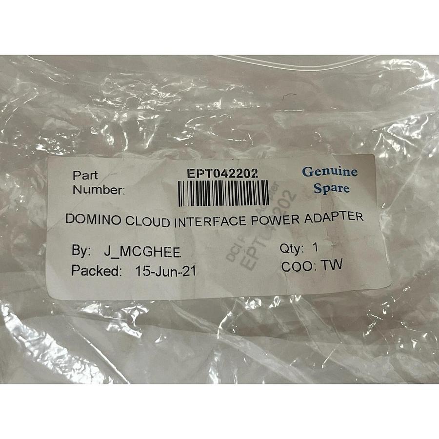 Domino EPT042202 Cloud Interface Power Adapter & EPT02815 5m Ethernet Cable New