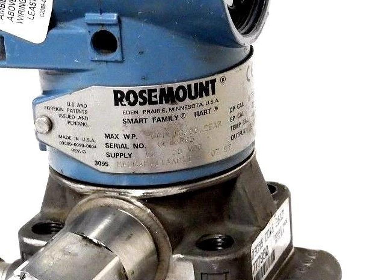 Used Rosemount 3095 MA2CABA11AA011BB Mass Flow Transmitter w/ 03095-0045-2812 Module