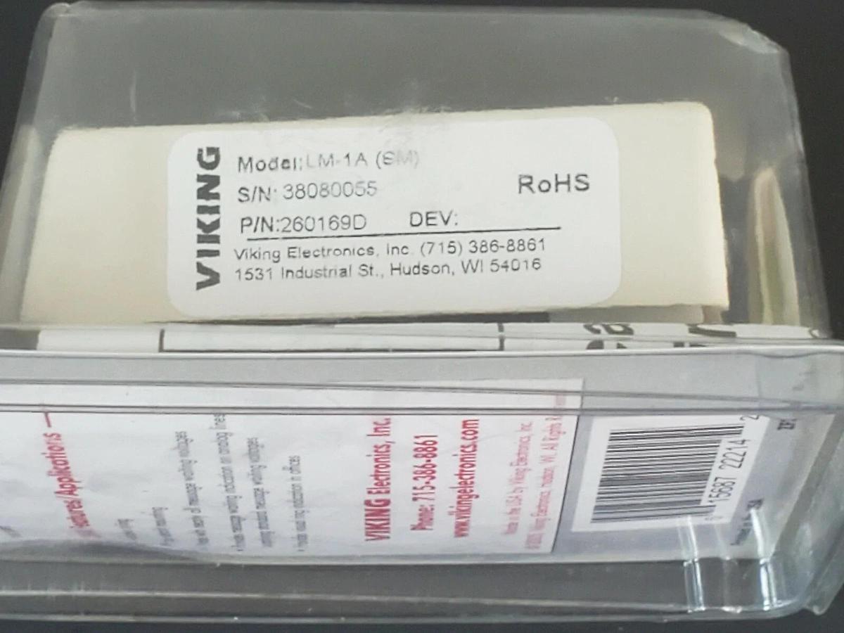 Used NEW VIKING LM-1A MESSAGE WAITING LED LM1A P/N: 260169D
