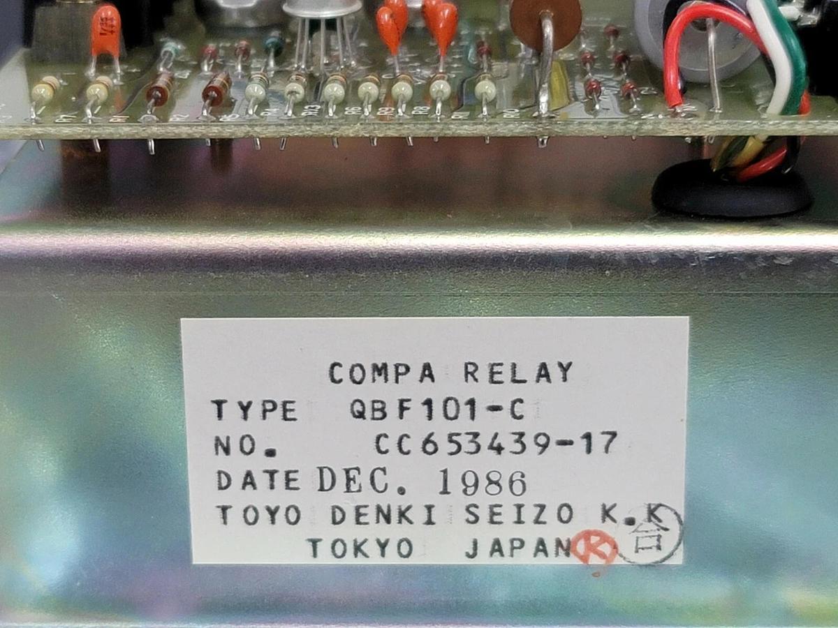 NEW TOYO DENKI QBF101-C COMPA RELAY CC653439-17