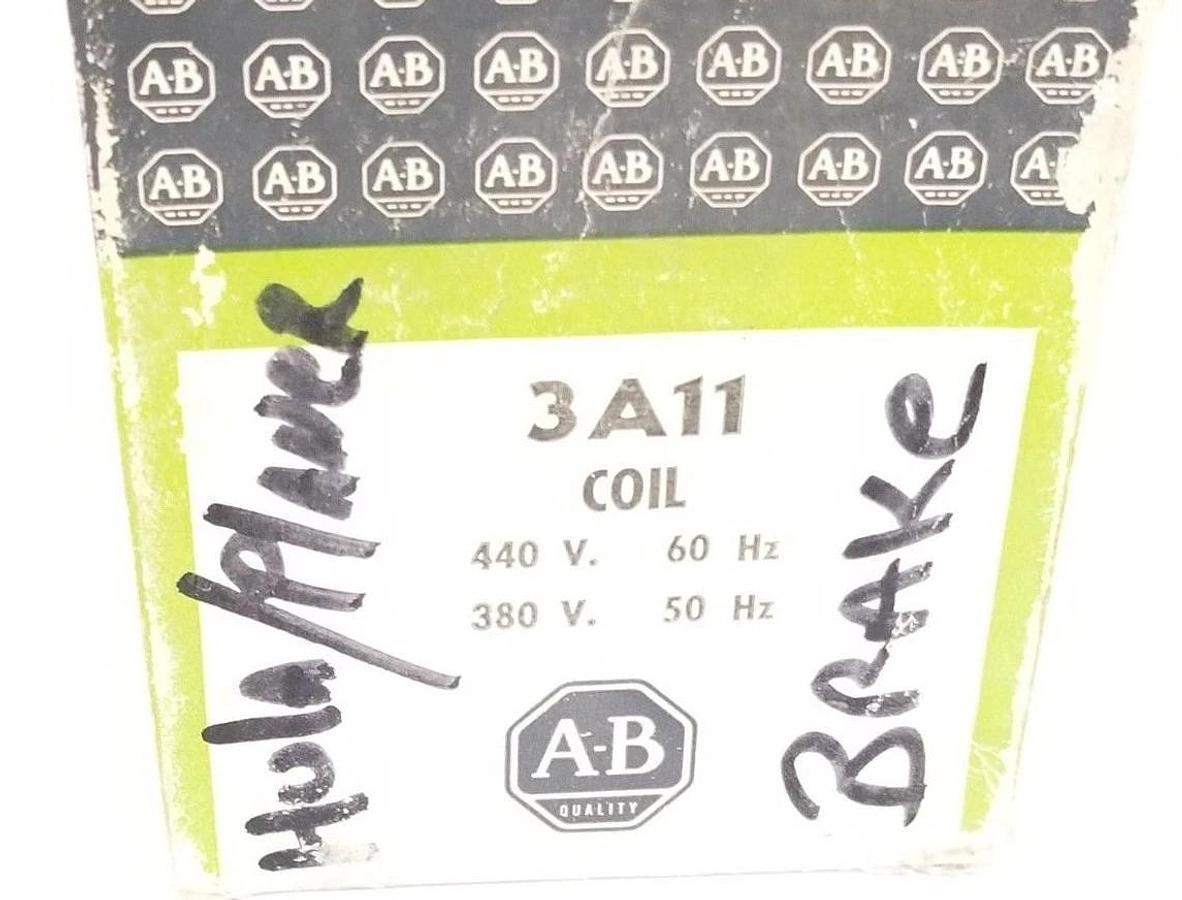 Used NIB ALLEN BRADLEY 3A11 MAGNETIC STARTER COIL 380-440V 50-60HZ