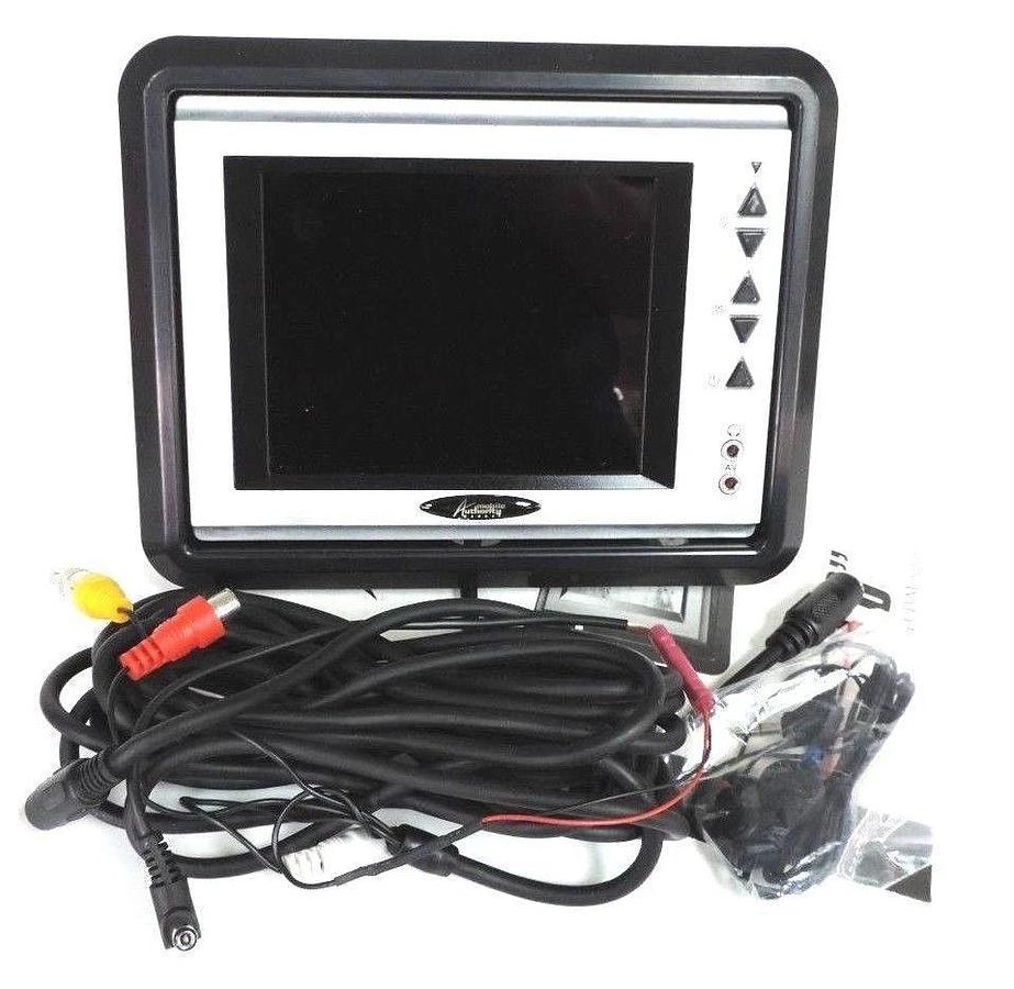 Used NEW MOBILE AUTHORITY 5.6" MOBILE VIDEO LCD MONITOR M58, SLCD-560R, & ACCESSORIES