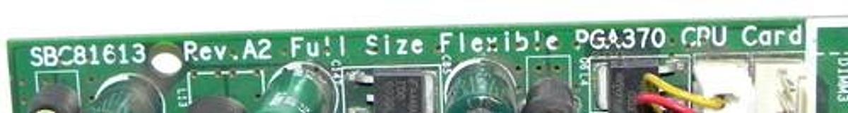 Used MOTOROLA SBC81613 REV. A2 FULL SIZE FLEXIBLE PGA370 CPU CARD
