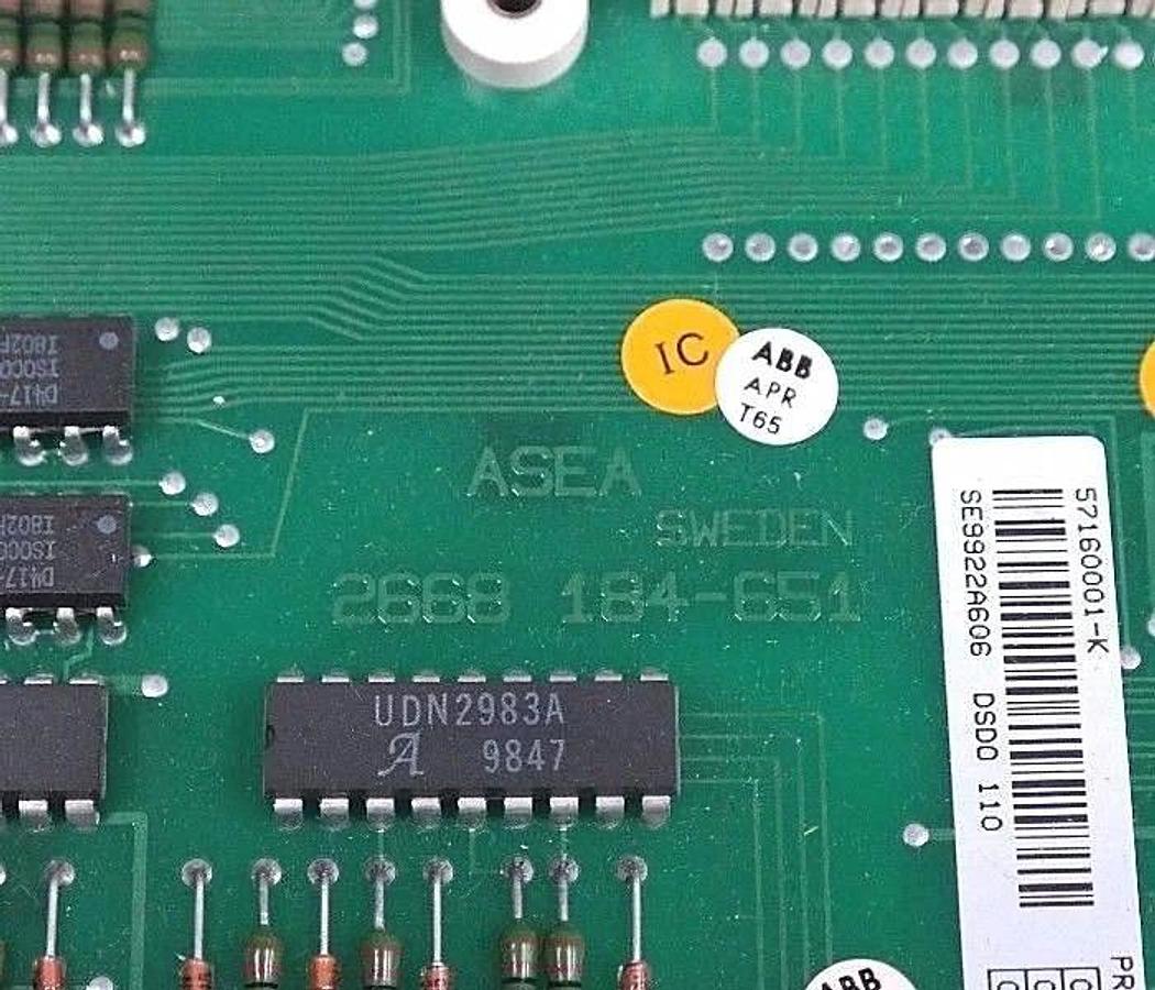 Used ASEA 2668 184-651 DIGITAL OUTPUT MODULE DSDO-110 57160001-K