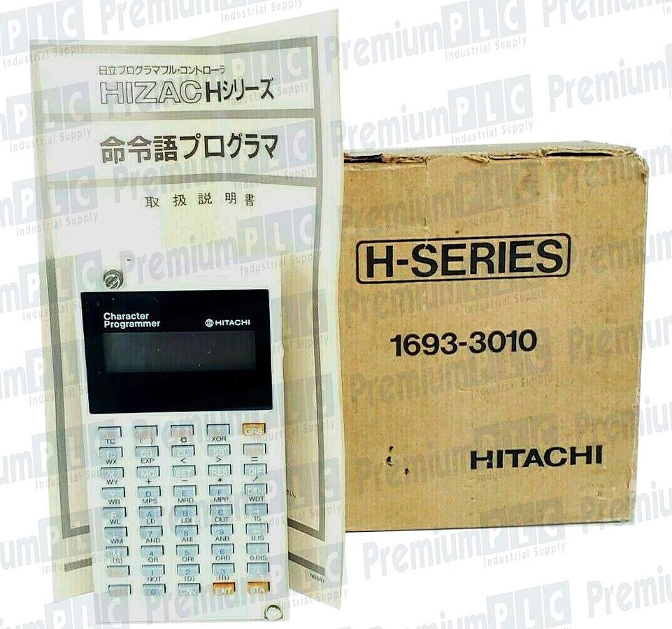 Used HITACHI PGM-CHH 34AEC CHARACTER PROGRAMMER H-SERIES CMT I/F CHARACTER LCD NIB