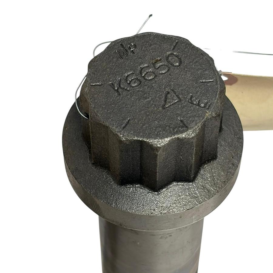 Used Ajax Ferry Cap Screw K6650 12-Point Flange Industrial Bolts Lot of 2 New