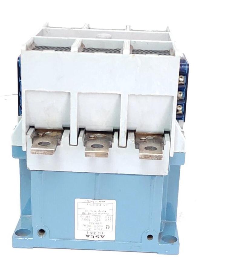 Used FOR PARTS ASEA BROWN EG315-1 / EG3151 CONTACTOR SIZE 5 600V COIL 110/120V 60Hz