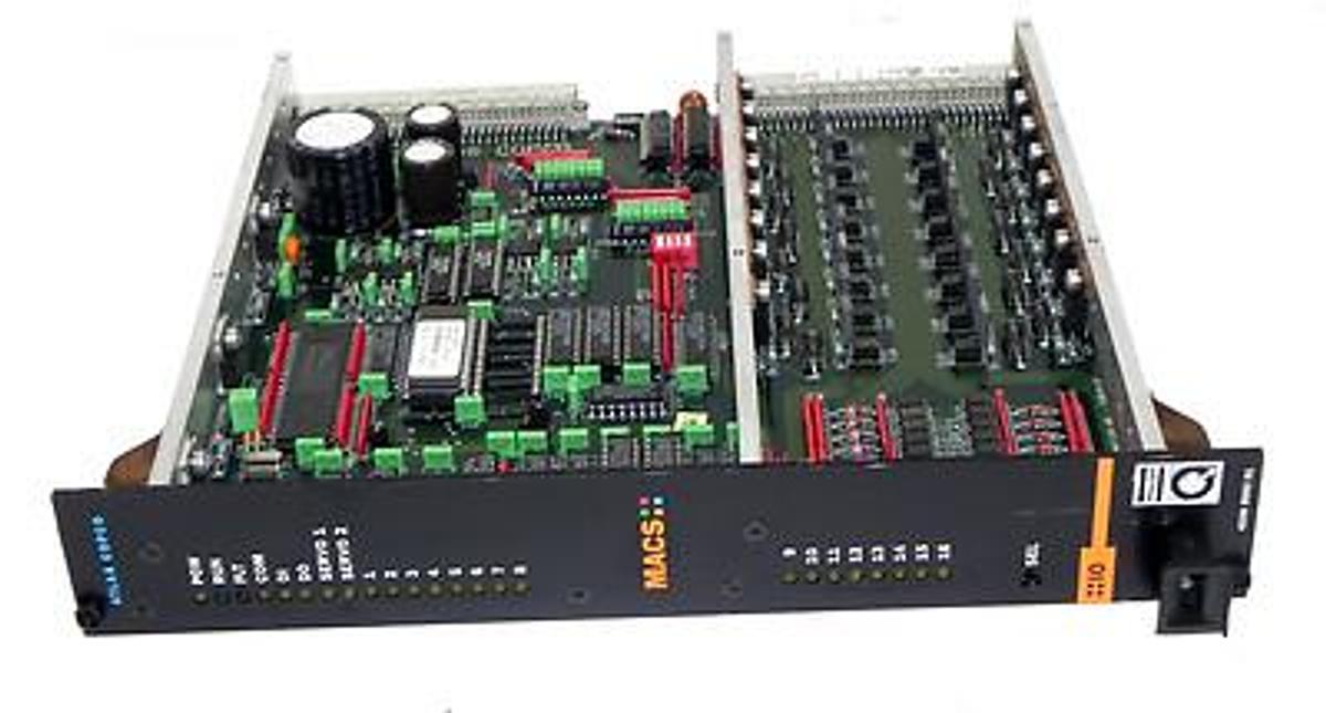 Used ATLAS COPCO 4240 5002 01 I/O CONTROLLER MODULE W/ LED INDICATORS 4240500201