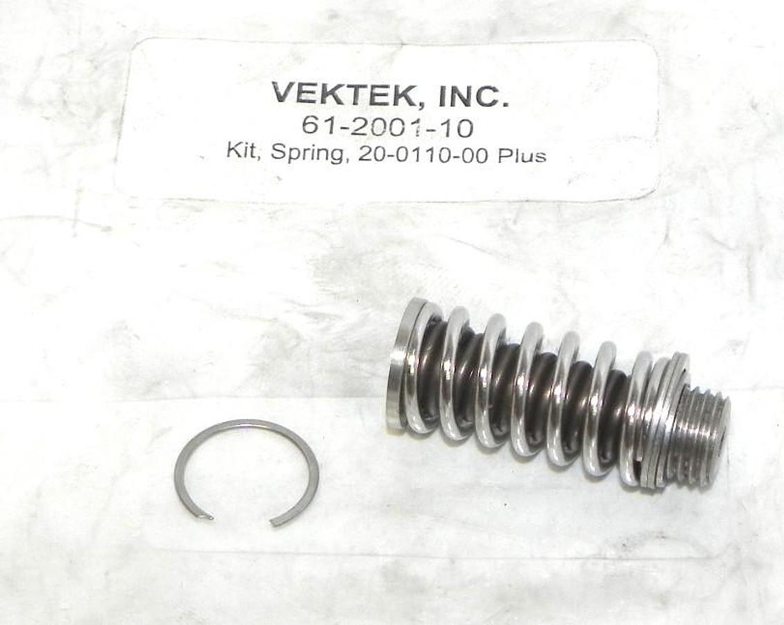 Used NEW VEKTEK 61-2001-10 SPRING KIT 61200110