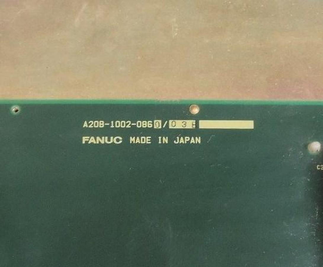 Used FANUC A20B-1002-0860/03B PCB BACKPLANE A20B1002086003B
