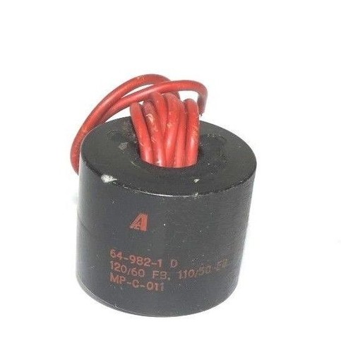 Used ASCO 64-982-1-D COIL REPLACEMENT 120VAC 60HZ 110VAC 50HZ 64-982-1 D