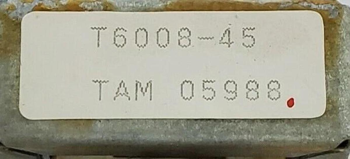Used LOT OF 2 TAM T6008-45 CURRENT TRANSFORMERS T600845 TM 05988