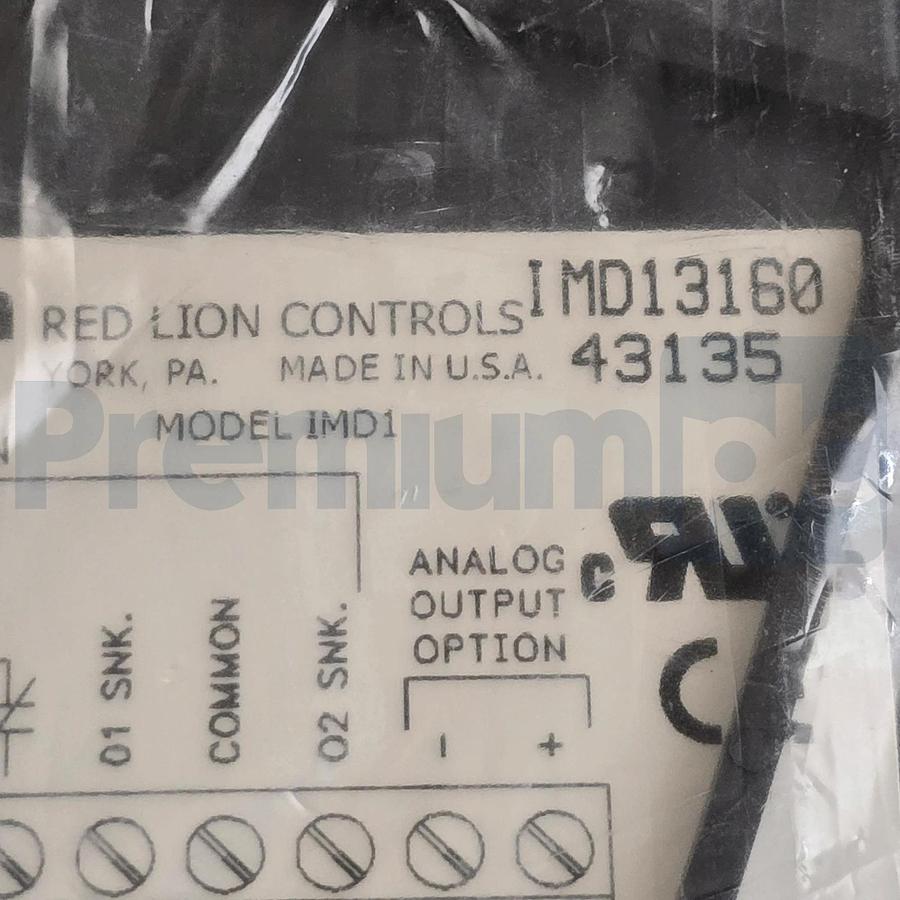 Red Lion Controls IMD13160 | IMD1 Apollo Digital Voltmeter Meter 115/230VAC NSMP