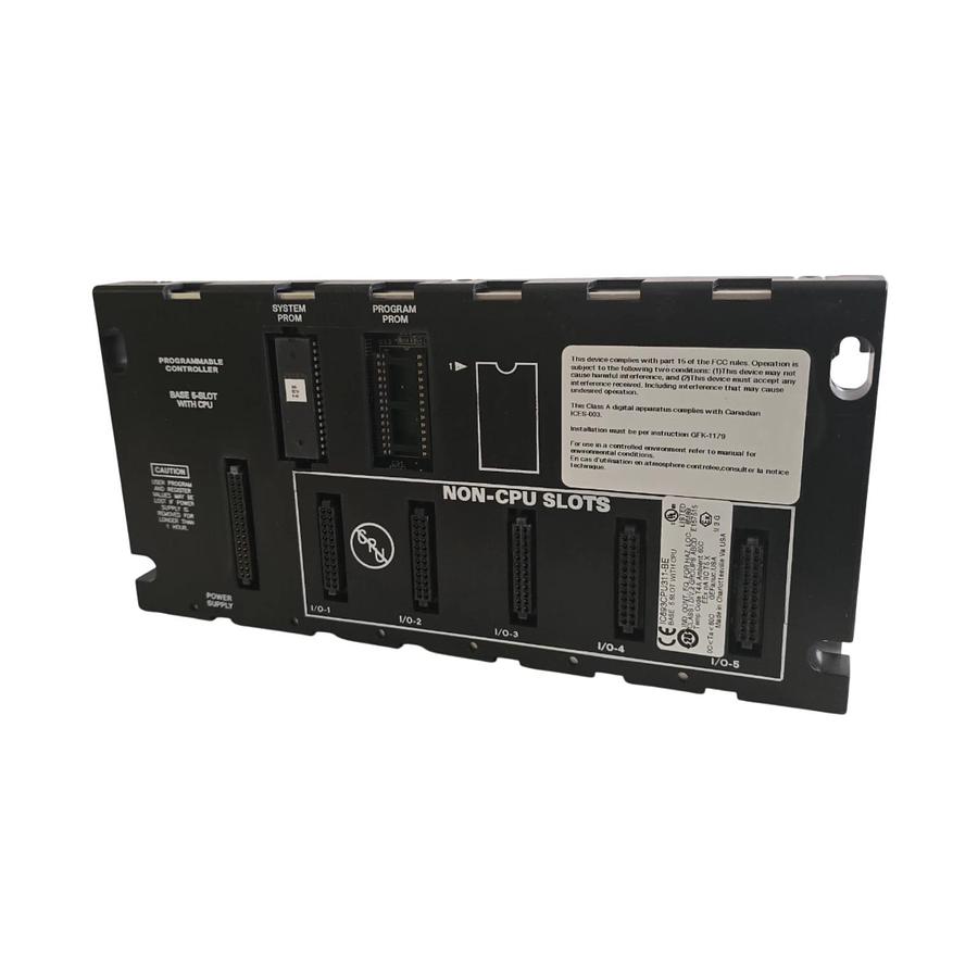 Used GE FANUC IC693CPU311 90-30 5-SLOT BASE BACKPLANE W/ CPU IC693CPU311-BE USPI