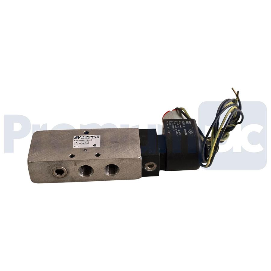 Used Automatic Valve Automax L2003AAWR-DBYS S/S Solenoid Valve 5/2 SS25LFAXR4-CM7016