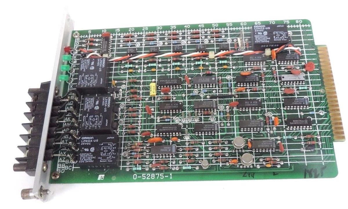 Used RELIANCE ELECTRIC 0-52875-1 PC BOARD V/T DIGITAL BOARD VTDB