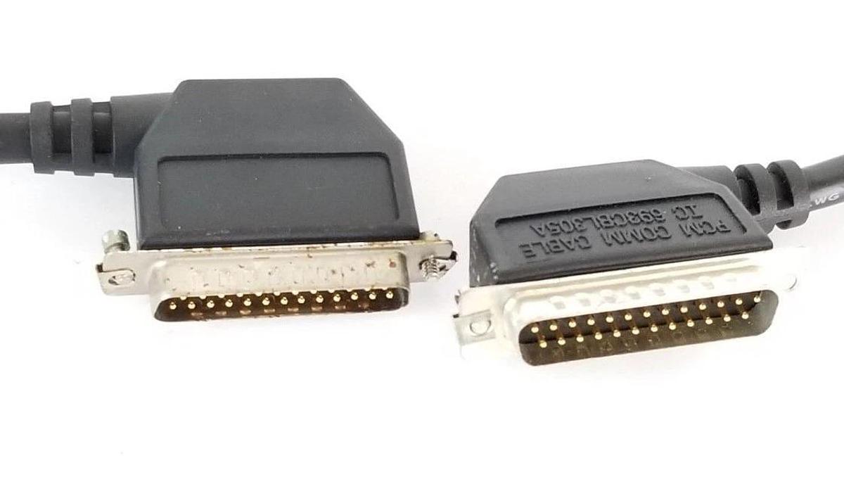 Used LOT OF 4 GE FANUC IC693CBL305A PCM TO Y CABLES