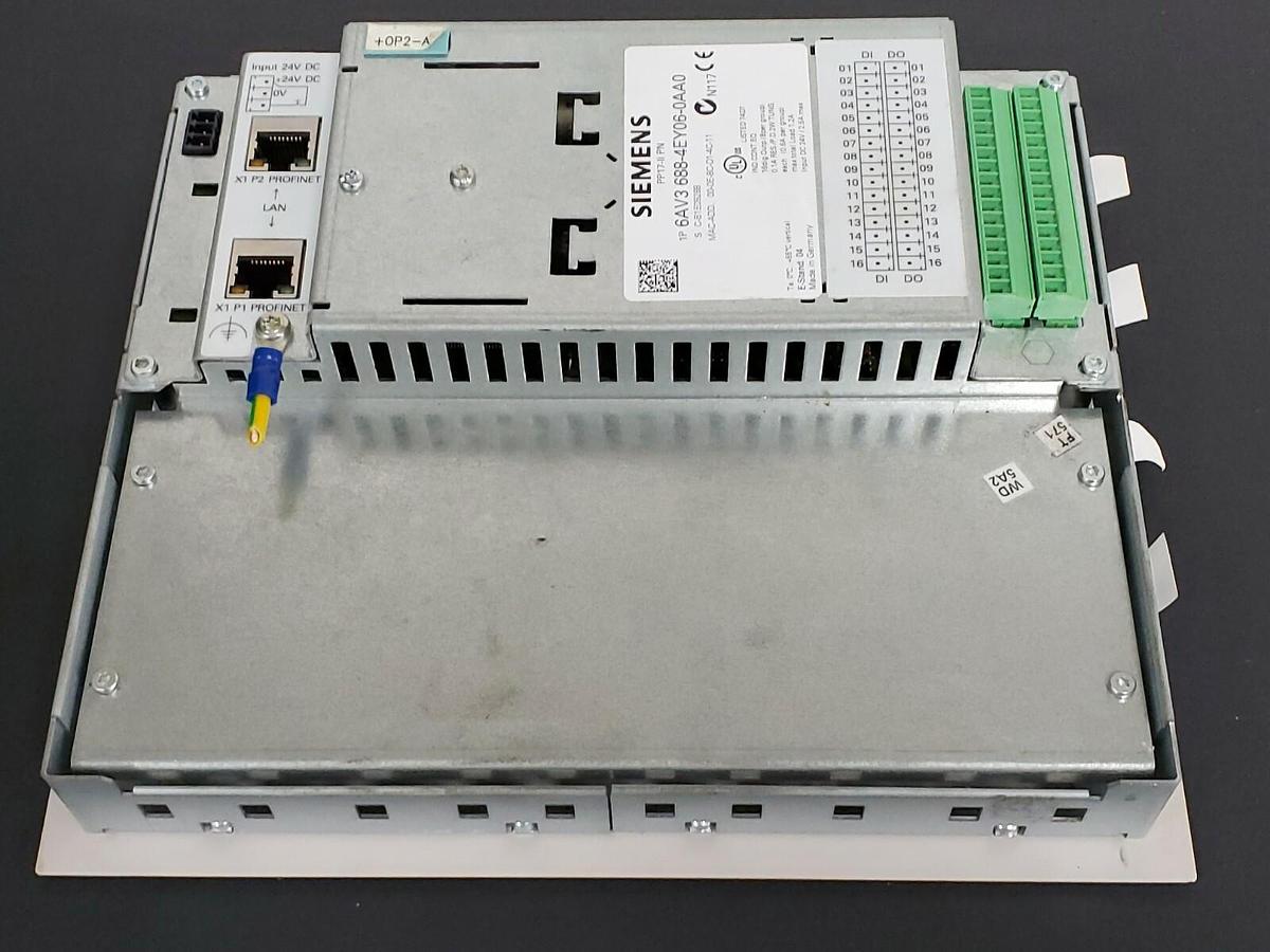 Used SIEMENS 6AV3 688-4EY06-0AA0 PUSH BUTTON PANEL PP17-II PN, 6AV36884EY060AA0