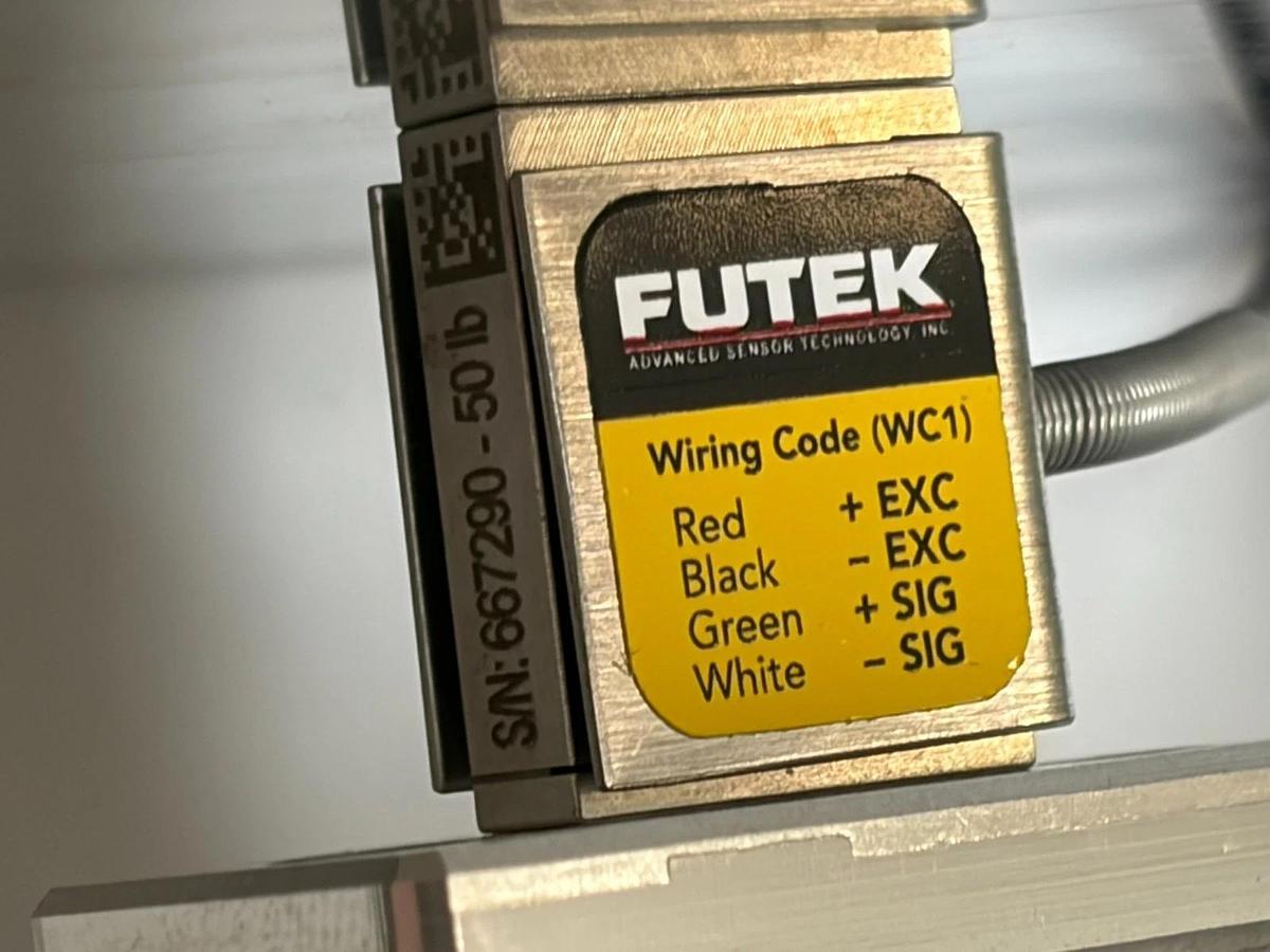 FUTEK LSB200 50lb Load Cell & USB220 Matching Kit - Polished Steel