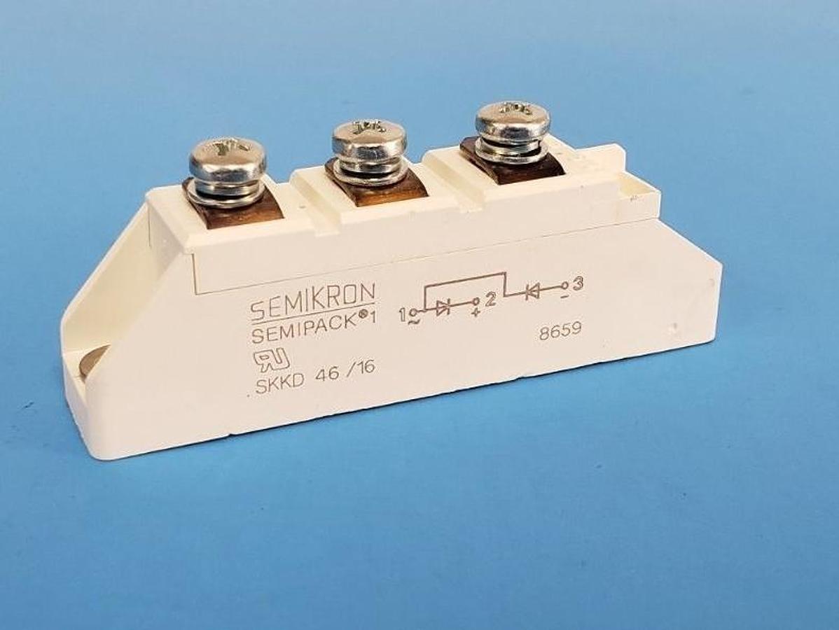 NEW SEMIKRON SKKD46/16 SEMIPACK 1 RECTIFIER MODULE 1.6KV 47A