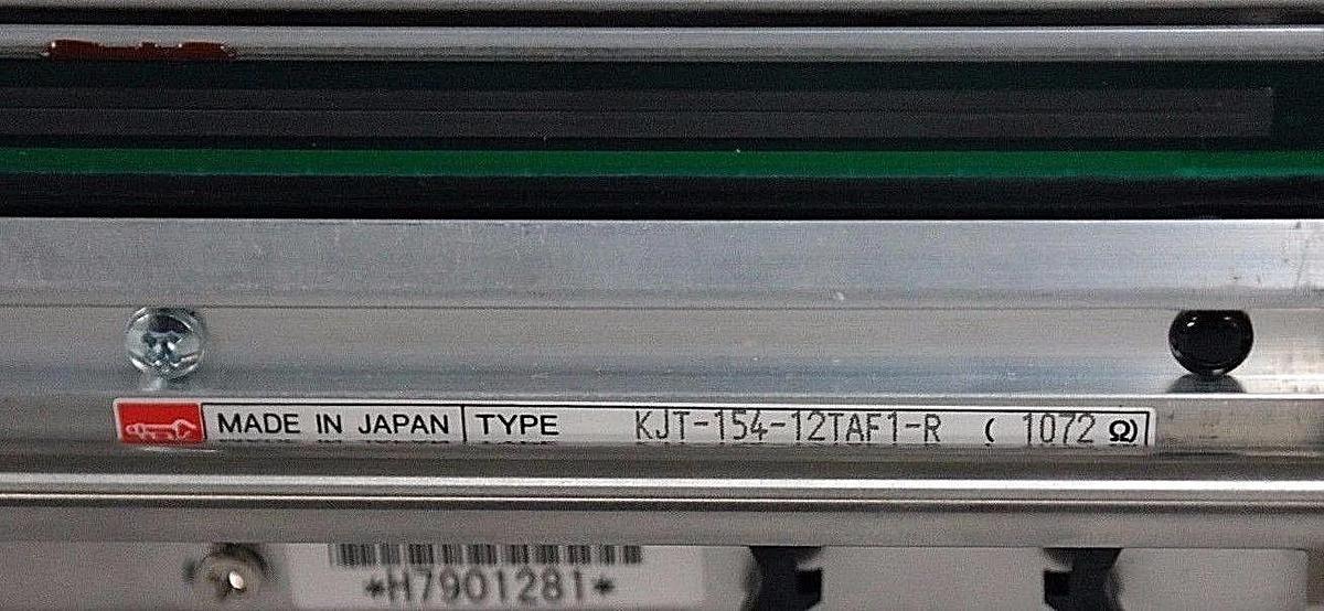 Used NEW KYOCERA KJT-154-12TAF1-R PRINTHEAD W/ QUANTA HINGED HOUSING 85-975-4638