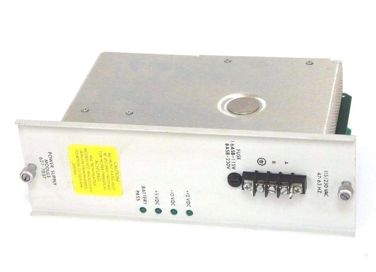 Used HONEYWELL 627-7037 POWER SUPPLY IPC-627 115/230VAC 1.6/0.8 AMPS 47/63HZ