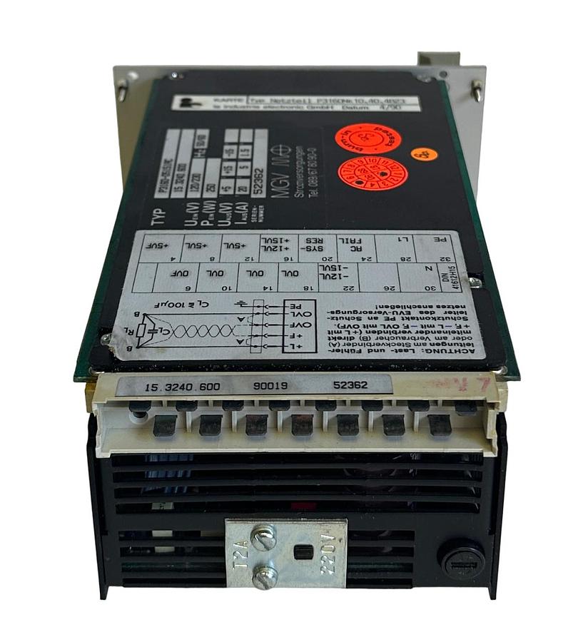 Used NEW MGV MO P3160-05151AC / P316005151AC POWER SUPPLY 120/230V 250W 15.3240.600